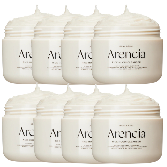 Arencia - Fresh Rice Mucin Cleanser - 120g (8ea) Set 48392