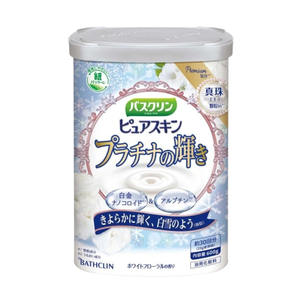 BATHCLIN - Pure Skin Care Bath Salt - 600g - Platinum Shine 58394