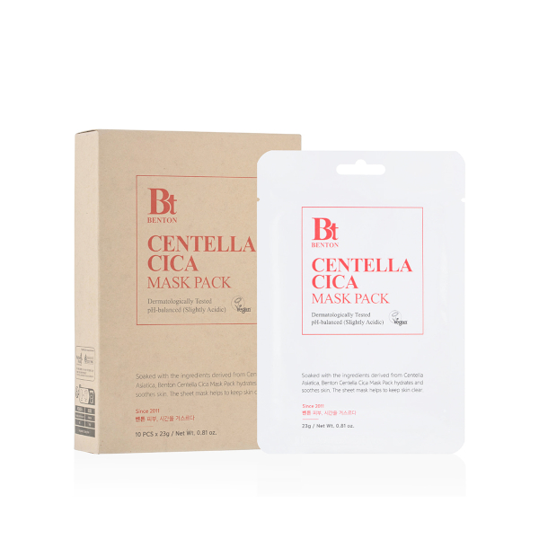 Benton - Centella Cica Mask Pack - 10pcs 15759