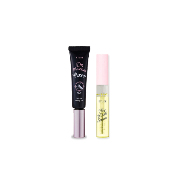 ETUDE - My Lash Serum - 9g (1ea) + Dr. Mascara Fixer - 6g - Black (1ea) Set 61269