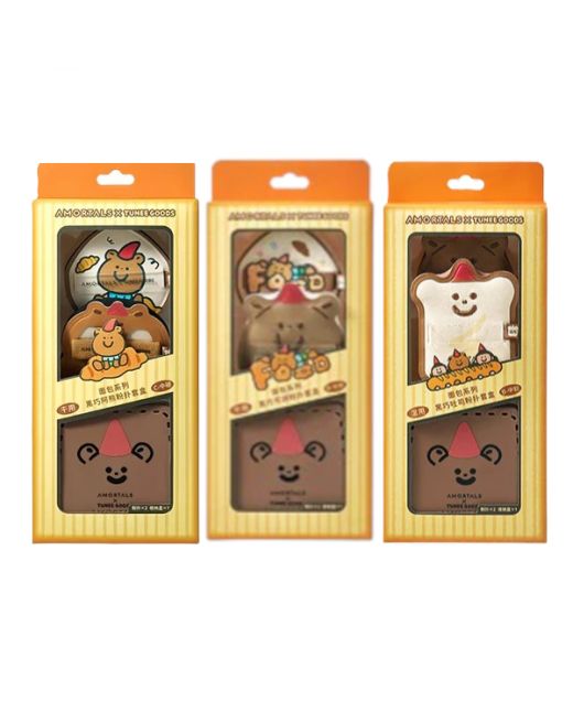 AMORTALS - Tunee Goods Collection Dark Choco Complexion Puffs - puff*2 & case
