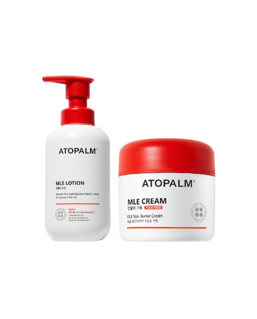 Atopalm - MLE Cream - 100ml + MLE Lotion - 200ml Set
