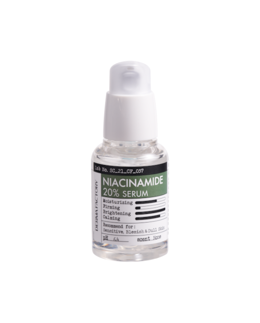 DERMA FACTORY - Niacinamide 20% Serum - 30ml