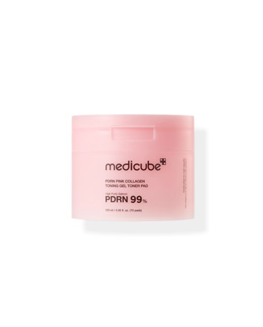 medicube - PDRN Pink Collagen Toning Gel Toner Pad - 120ml/70ea