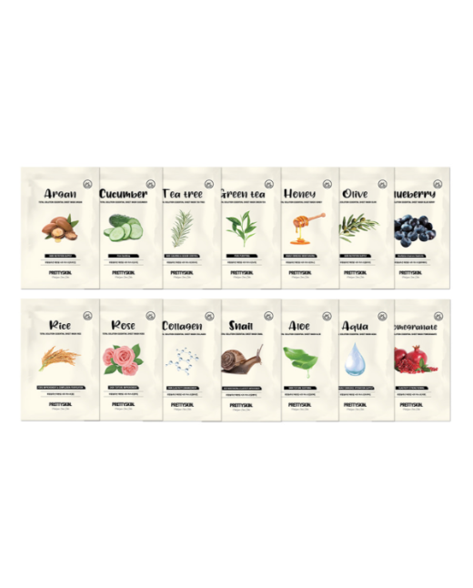 PRETTYSKIN - Total Solution Essential Sheet Mask - 1pc
