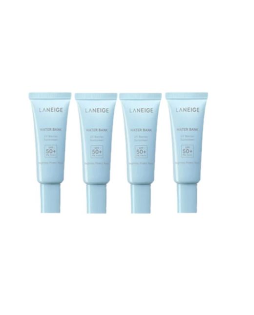 LANEIGE - Water Bank UV Barrier Sunscreen SPF50+ PA++++ - 10ml (4ea) Set