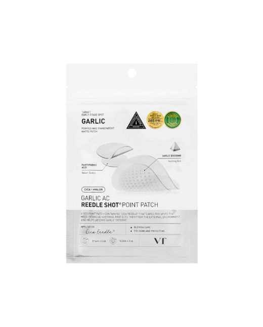 VT - Garlic AC Reedle Shot Point Patch - 9ea (17mm*6ea + 14mm*3ea)