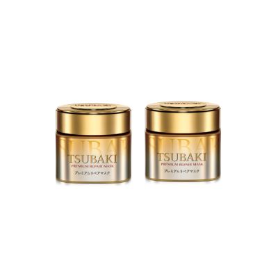 SHISEIDO ２つSET♥ Shop Shiseido - Tsubaki - Premium Repair Hair Mask Duo Set