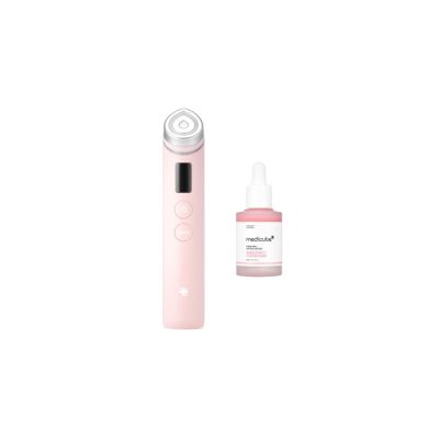 Booster Pro Mini & PDRN Pink Serumセット Amazon.com: medicube Glass Glow Advanced Hydration & Plump