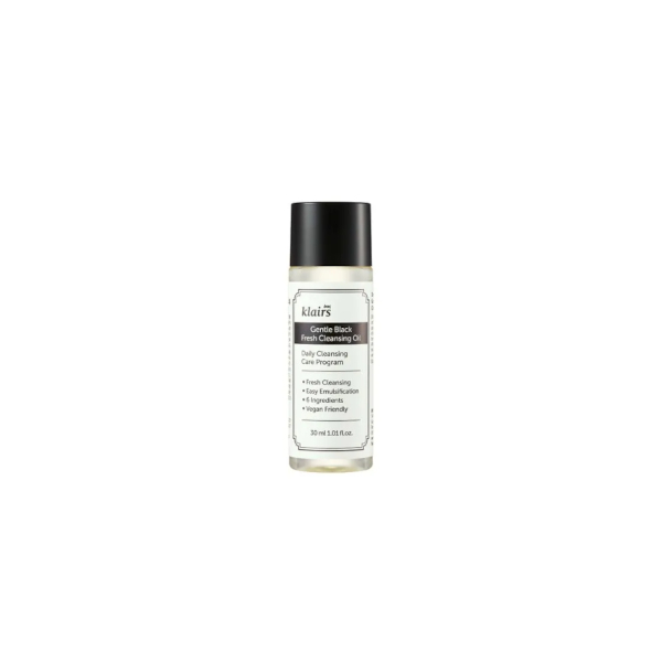 Dear, Klairs - Gentle Black Fresh Cleansing Oil - 30ml 4045
