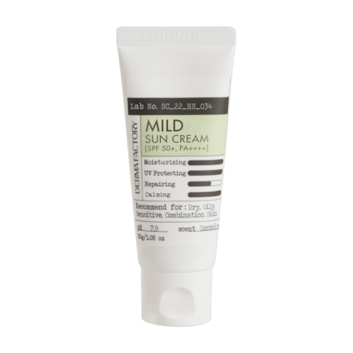 DERMA FACTORY - Mild Sun Cream SPF 50+ PA++++ - 30g 91617