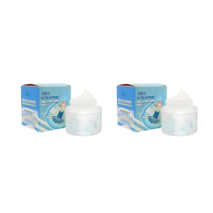 Elizavecca Aqua Hyaluronic Acid Water Drop Cream (2ea) Set 50179