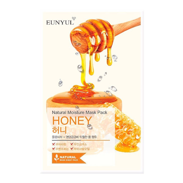 EUNYUL - Natural Moisture Mask Pack - Honey - 1pc 16898