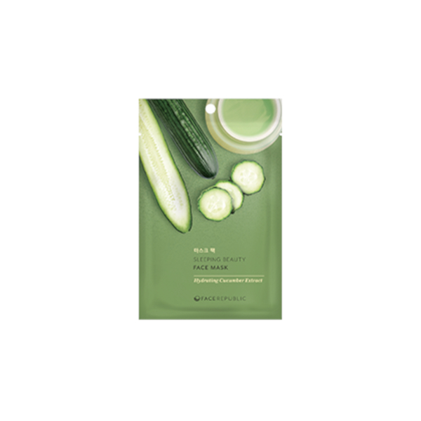 face republic - Sleeping Beauty Face Mask - 23ml - Hydrating Cucumber Extract 17051