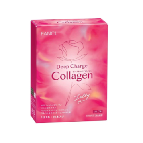 Fancl - Deep Charge Collagen Stick Jelly Approximately 10 Day Supply - 10pcs 23568