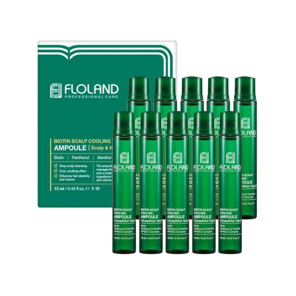 Floland - Biotin Scalp Cooling Ampoule - 13ml*10ea 58769