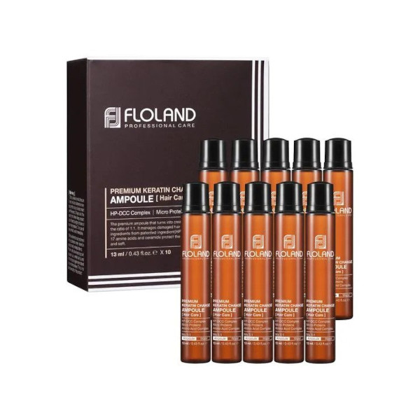 Floland - Premium Keratin Change Ampoule - 13ml*10ea 58724