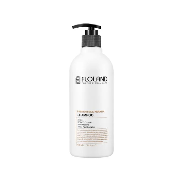 Floland - Premium Silk Keratin Shampoo - 530ml 60455