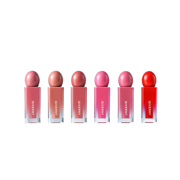 GIVERNY Dewy Lip Glaze - 4.9g - 06 Lychee Red
