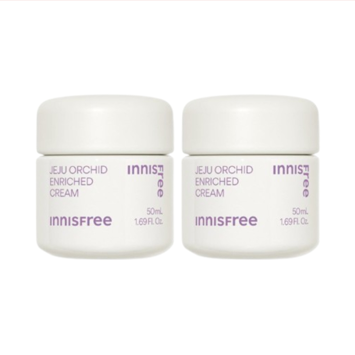 innisfree - Jeju Orchid Enriched Cream (2ea) Set 61273