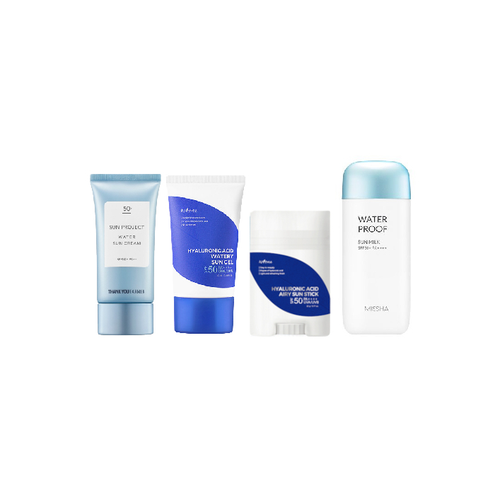 Isntree x MISSHA x THANK YOU FARMER - Champion Chemical Sunscreen Set 52873