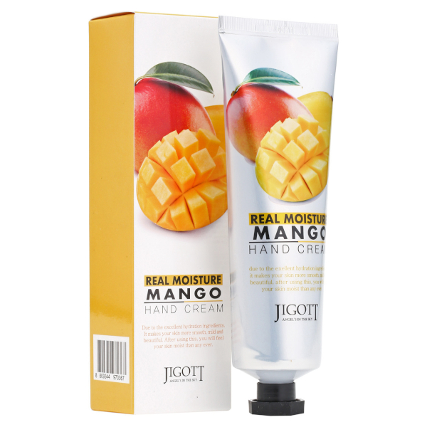 Jigott - Real Moisture Hand Cream - Mango - 100ml 67944