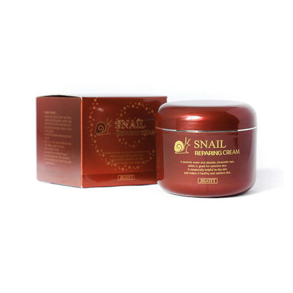 Jigott - Snail Repairing Cream - 100g 6292