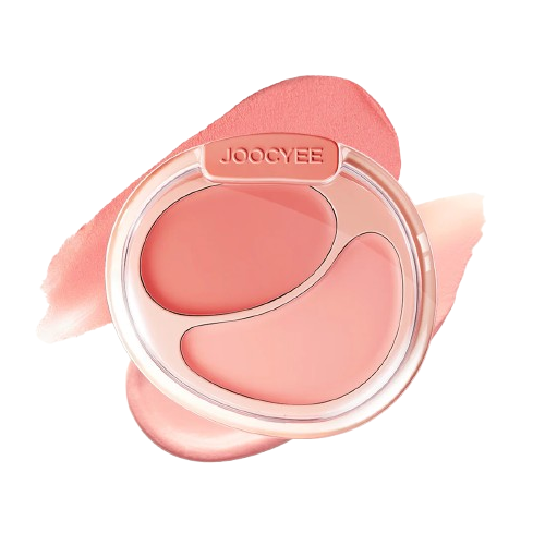 Joocyee - Cream Blush Duo - 7g - M256 Sweet Apricot