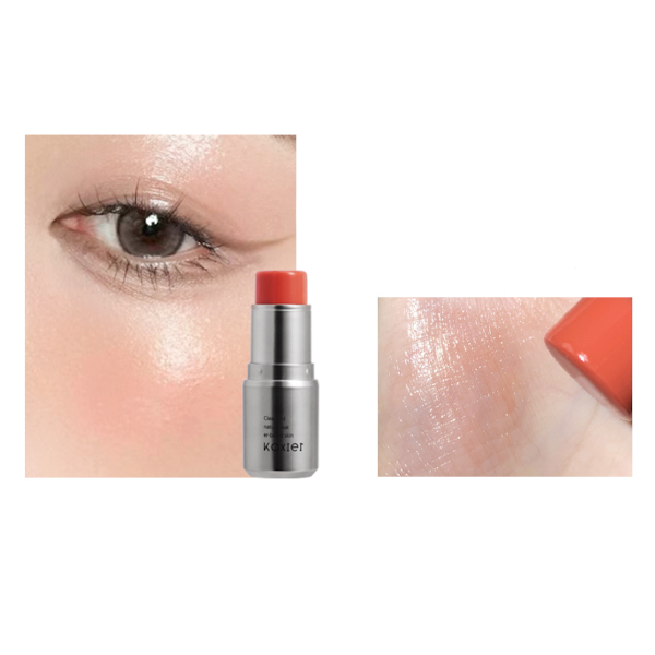 Kaxier - Sheer & Luminous Highlighter Stick - 6g - 103 Creamy Orange Fizz