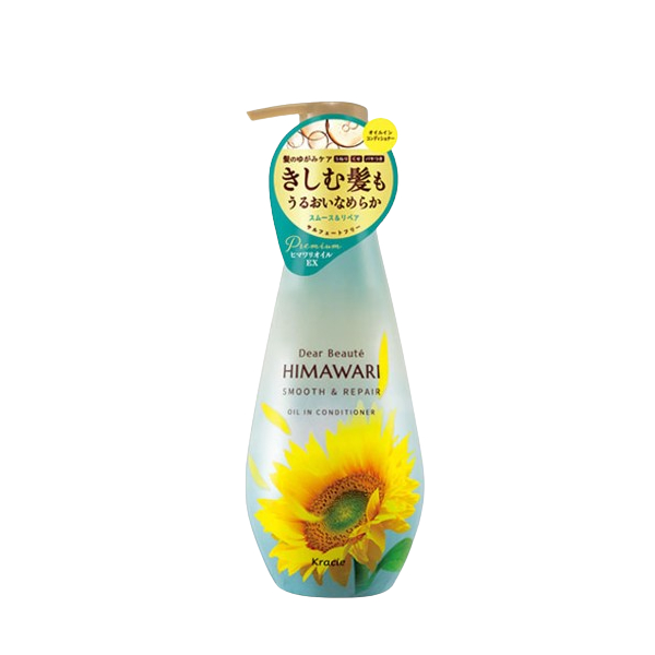 Kracie - Dear Beaute Himawari Smooth & Repair Oil In Conditioner - 500ml 58876
