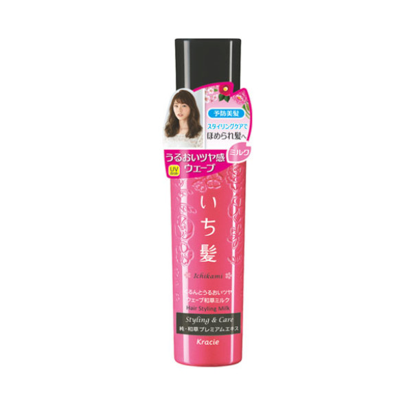 Kracie - Ichikami Hair Styling Milk For Wave Hair - 150ml 60129