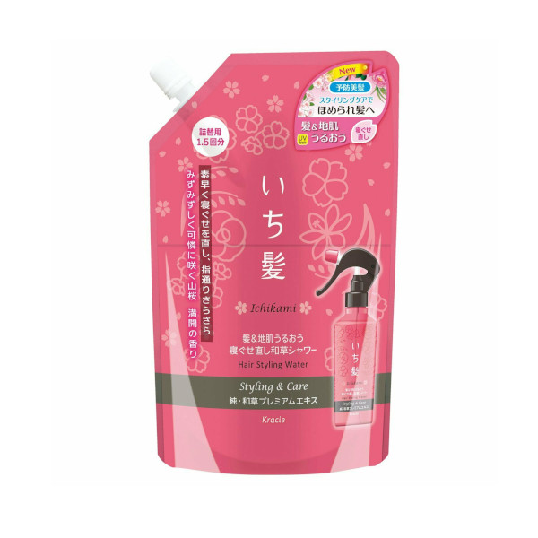 Kracie - Ichikami Hair Styling Water Refill - 375ml 60804