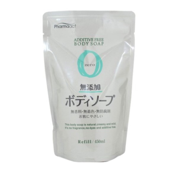 KUMANO COSME - Pharmaact Additive Free Body Soap Refill - 450ML 57799