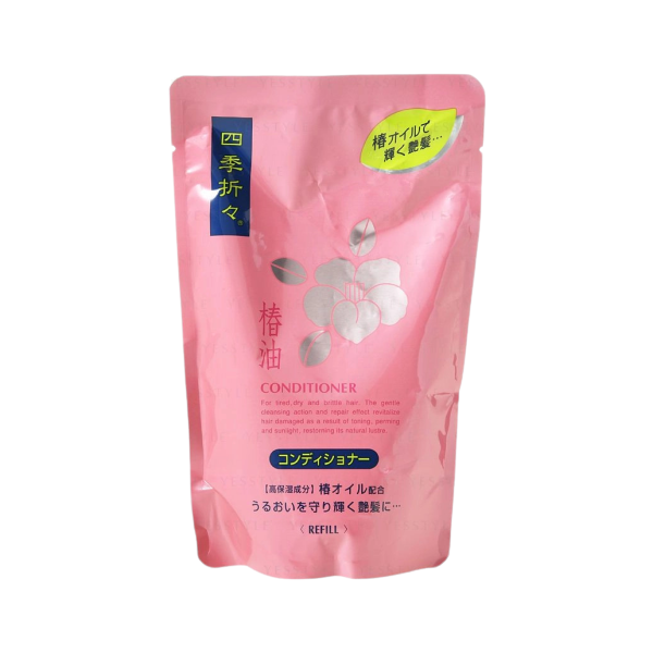 KUMANO COSME - Shikioriori Tsubaki Oil Conditioner Refill - 450ML 58889