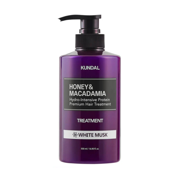 KUNDAL - Honey & Macadamia Protein Hair Treatment - 500ml - White Musk 60993