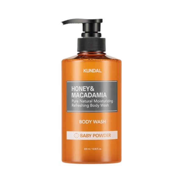 KUNDAL - Honey & Macadamia Pure Body Wash - 500ml - White Musk 57821