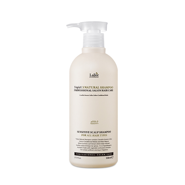 Lador - Triplex3 Natural Shampoo - 530ml 68288