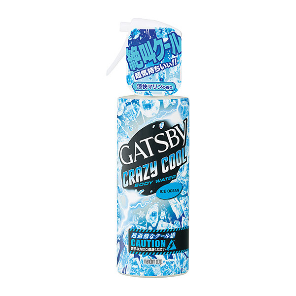 Mandom - Gatsby - Crazy Cool Body Water - Ice Ocean - 170ml 57599