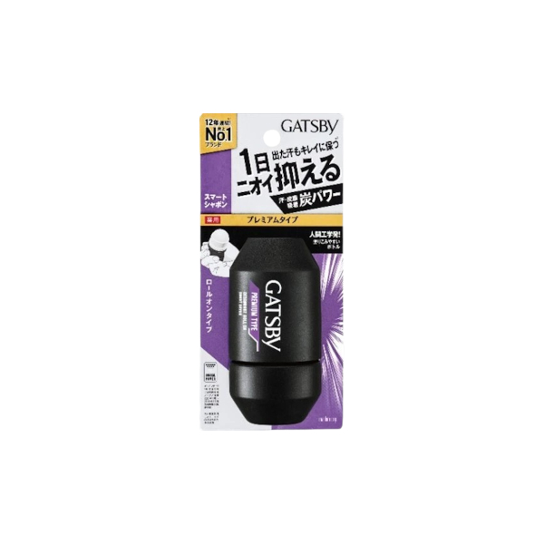 Mandom - Gatsby Premium Type Deodorant Roll-on - 60ml - Smart Savon 57580