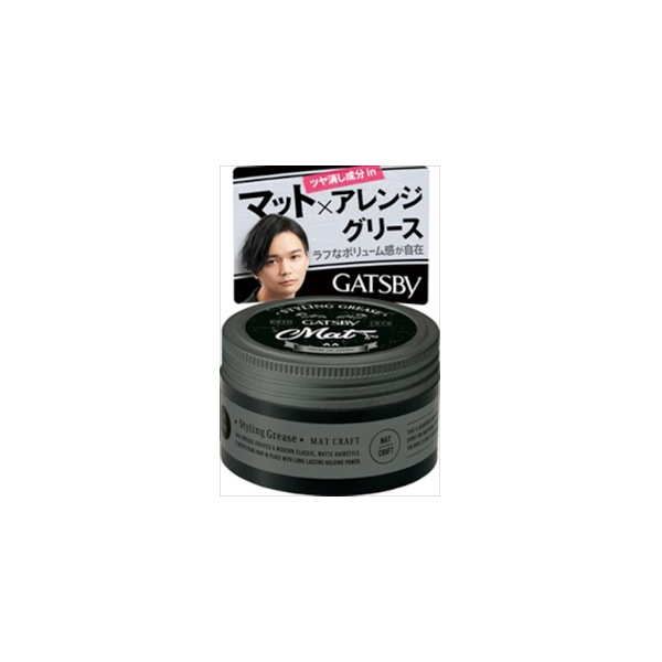 Mandom - Gatsby Styling Grease - 100g - Mat Craft 60165