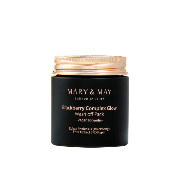 Mary & May - Blackberry Complex Glow Wash Off Pack - 125g 31817