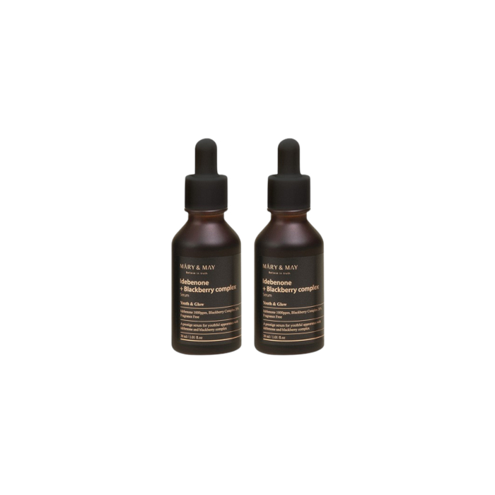Mary & May Idebenone+Blackberry Complex Serum - 30ml (2ea) Set 53443