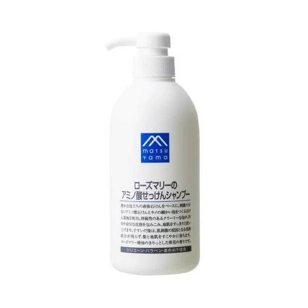MATSUYAMA - M-mark Amino Acid Soap Shampoo - 600ml - Rosemary 60567