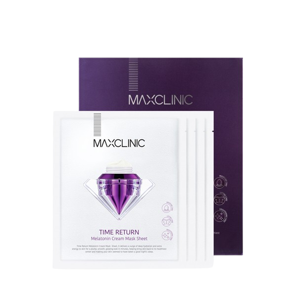 MAXCLINIC - Time Return Melatonin Cream Mask Sheet - 1pc 18585