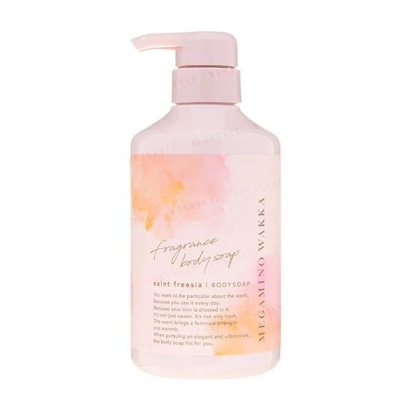 Megamino Wakka - Saint Freesia Fragrance Body Soap - 480ml 57859