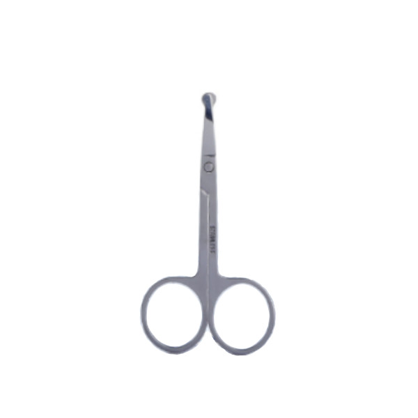 MINGXIER - Stainless Steel Safety Round Tip Scissors - 1pc 34445