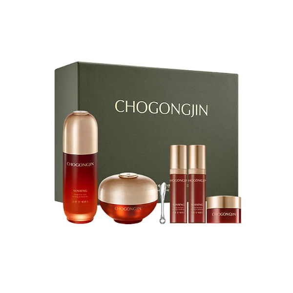 MISSHA - Chogongjin Sosaeng Special Care Set - 50mlx1+60mlx1+9mlx1+8mlx2+Cotton Pad 16pcs 35400
