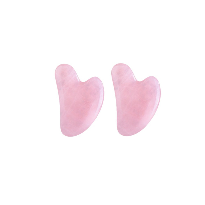 MissLady - Scraping Board Gua Sha Massage Tool (Heart-shaped) (2ea) Set - Pink