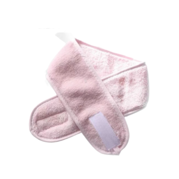 MsBlossom - Face Wash Headband - 1pc - Pink 32947