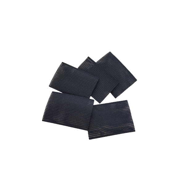 MsBlossom - Peel-Off Hair Pad - 1set(2pcs) - Black 60851